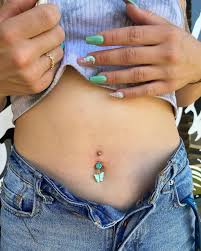 your belly on piercing