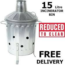 garden incinerator small fire bin