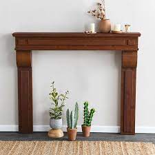 Rustic Decorative Fireplace Mantel