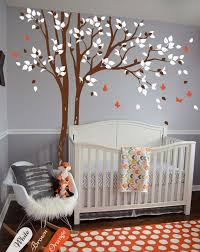 Huge Tree Wall Decals Brown And White