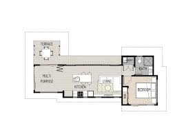 1 Bedroom Granny Flat House Plans The