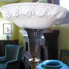 Buy Antique Torchiere Floor Lamp