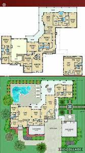 Mansion Floor Plan Family House Plans