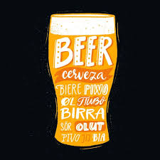 Premium Vector Pub Poster With Beer