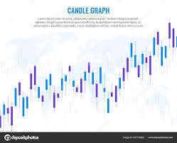 Candle Graph Stock Market Exchange Marketing Statistics