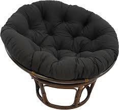 Since there are so many brands and models of papasan chairs in the market, choosing the one that will best fit your needs can be confusing. Amazon Com Blazing Needles Papasan Cushion 44 X 6 X 44 Black Home Kitchen