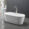 Stand alone tub filler