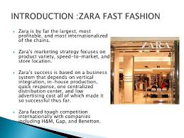 Session Strategic Marketing Introduction Scope group ppt StudentShare Zara  s Operations Strategy