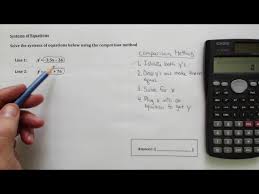 Equations Comparison Method
