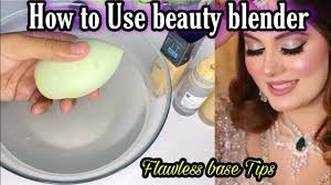 beauty blender flawless base tips