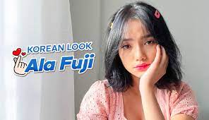 korean makeup look ala content creator