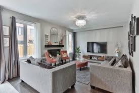 luxury grey and orange living room ideas