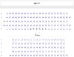 Valley Youth Theatre Seating Map