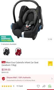 Baby Car Seat Babies Kids Going Out