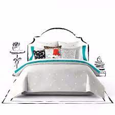 Queen Comforter Set Grey Polka Dot New