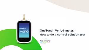 Onetouch Verio Blood Glucose Meter Onetouch
