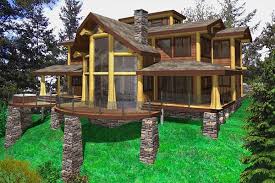 Post And Beam Log Home Plans Artisan