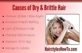 Condition your hair every time you wash it. Causes Of Dry Brittle Hair Hair And Beauty Tutorials Dry Brittle Hair Brittle Hair Hair Beauty