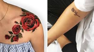 Memorial tattoos are a unique and personal way to pay tribute to someone special who is. 48 Beautiful Rose Tattoo Ideas For Women Revelist