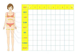 Printable Body Measurement Chart Female Bedowntowndaytona Com