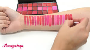 freedom pro lipstick palette x 24 reds