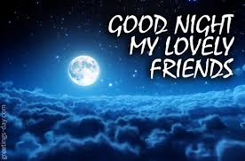 good night my lovely friend s