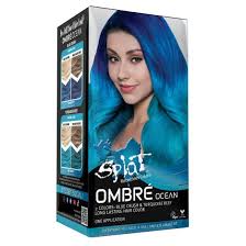 semi permanent hair dye kit in ombre ocean