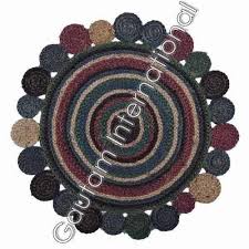 multicolor braided rugs