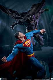 dc comics batman vs superman diorama by