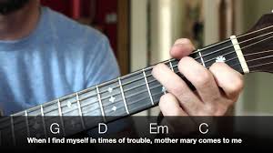 We've got easy songs of all times from the 60's, 70's, 80's, 90's, 2010, 2020 up till now, but also every. Easy Beginner Guitar Songs The Beatles Let It Be Lesson Chords And Lyrics Guitar Grotto