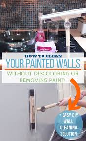 Cleaning Walls Cleaning Painted Walls