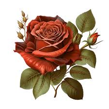 natural red rose flower 21774305 png