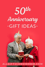 50th anniversary gifts best ideas
