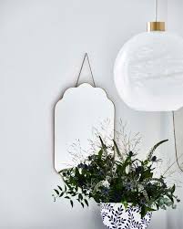 Glass Hanging Wall Mirror Oliver Bonas
