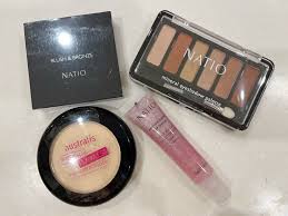 natio makeup set eyeshadow blush