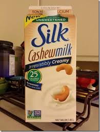 silk cashew milk review