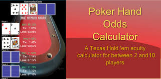For all of you beginners, we recommend consulting these charts will playing online. Poker Hand Odds Calculator Apps Bei Google Play