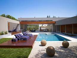 U Shaped California Home With Central Patio
