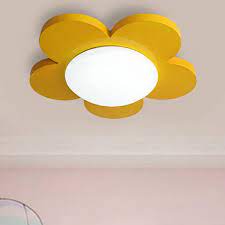 Bedroom Yellow Ceiling Light For Kids
