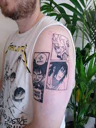 Naruto/Sasuke tattoo I got about a year ago. Anyone else got any Naruto  tats to show? : r/Naruto