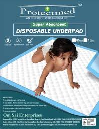 Plain Non Woven Disposable Baby Sheet
