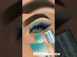 blue smokey eyemakeup tutorial jaaniyas