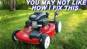 Fixing A Serious Oil Leak On A Toro Lawn Mower - YouTube