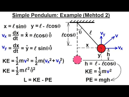 Physics 68 Lagrangian Mechanics 6 Of