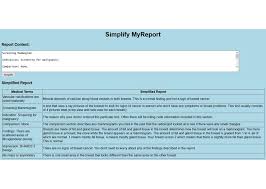 Duke Mychart Simplified Radiology Reports Devpost