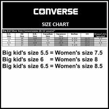 France Converse Footwear Size Chart D6a41 D7c13