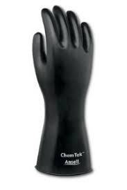 Chemtek 38 612 Chemical Resistant Viton And Butyl Gloves Ansell