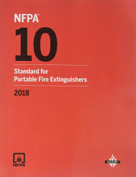 Nfpa 10 Standard For Portable Fire Extinguishers 2018