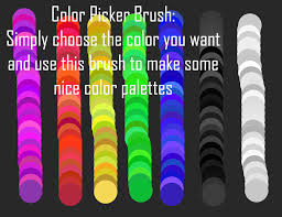 Color Picker Brush For Photo By