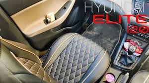 Pu Leather Hyundai Elite I20 Custom Car